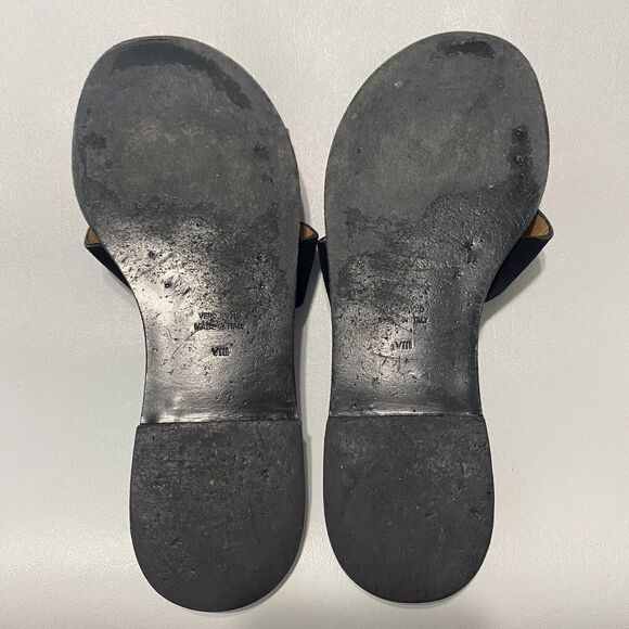 Amanu‎ Women’s 8 Style 02 The Sabi Red And Black Leather Suede Strap Sandal - Picture 8 of 11